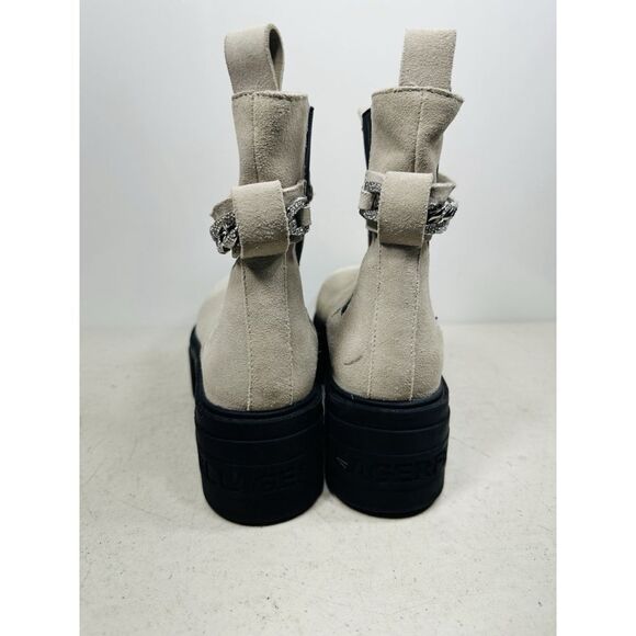 Karl Lagerfeld Riza Chain Chelsea Boots Women’s Booties 6.5 - Picture 4 of 7